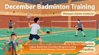 Latihan-Badminton-Desember-Mengasah-Insting-Permainan-Untuk-Penutup-Tahun-Pemain-Aktif