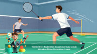 Teknik-Drive-Badminton-Cepat-dan-Datar-untuk-Menekan-Ritme-Permainan-Lawan